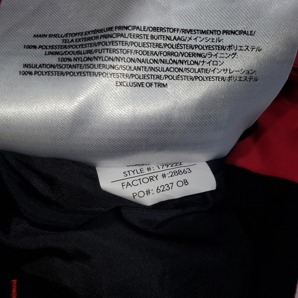 Spyder Marvel Winter Snow Pants Youth Kids Size 14 Red Spider Web 28X27 - Picture 4 of 5